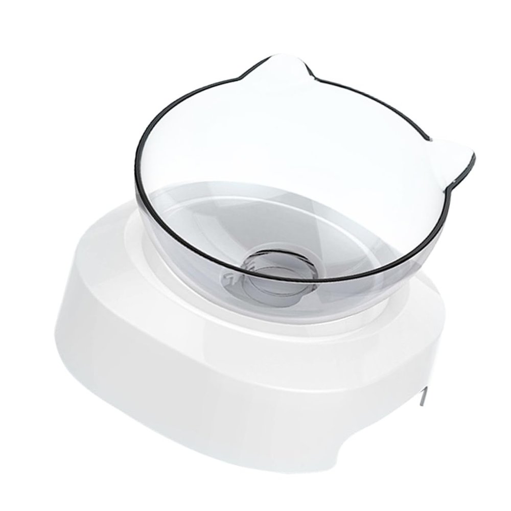 Yardwe Elevated Cat Bowl with 15° Tilt