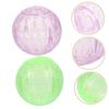 CIYODO Hamster Exercise Balls, 10 cm, 2-Pack, Transparent Plastic view 3