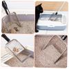 CIYODO 2-Piece Cat Litter Scoops with Extendable Stainless Steel Handles view 3