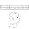 ZOUTYI Latex Fetish Full-Face Mask, Unisex, Blue, Size M view 2