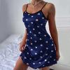 Christmas Babydoll Lingerie Set for Women, Plus Size view 3