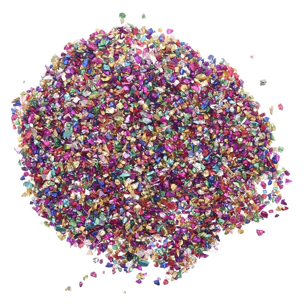 Crushed Glass for Nail Art, 1 Bag, Glass DIY Decoration