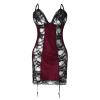WILLBEST 1950s Babydoll Lingerie Set for Women, Sexy Push-Up Bra and Thong Set, Cotton Sports Bra, Wool Underwear, Lingerie Outfit view 1