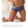 High-Waisted Menstrual Underwear, Hygienic, Absorbent, Washable, 3-Pack view 2