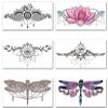 Waterproof Sternum Temporary Tattoo Sticker, Fashionable and Long-Lasting view 1