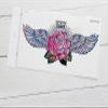 Waterproof Sternum Temporary Tattoo Sticker, Fashionable and Long-Lasting view 2