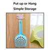 SENRISE Cat Litter Scoop, Plastic, Large, Blue, 3 Pack view 4