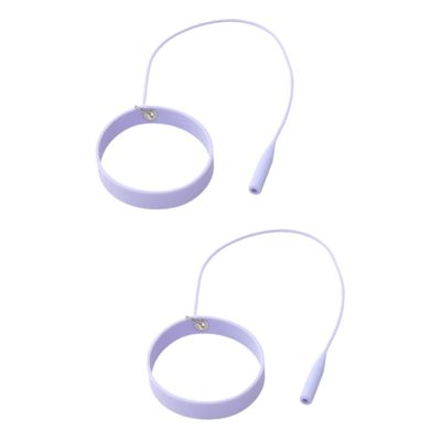 MAGICLULU 2-Piece Ergonomic Silicone Eyelash Tweezer Wristbands