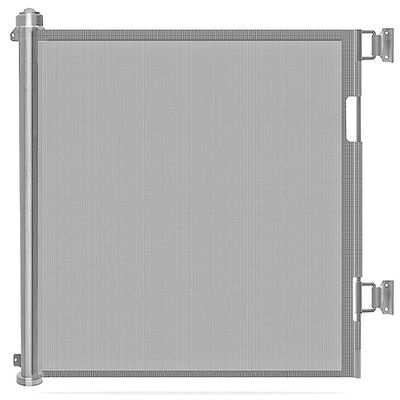 Retractable Stair Gate, 0–300 cm, Gray