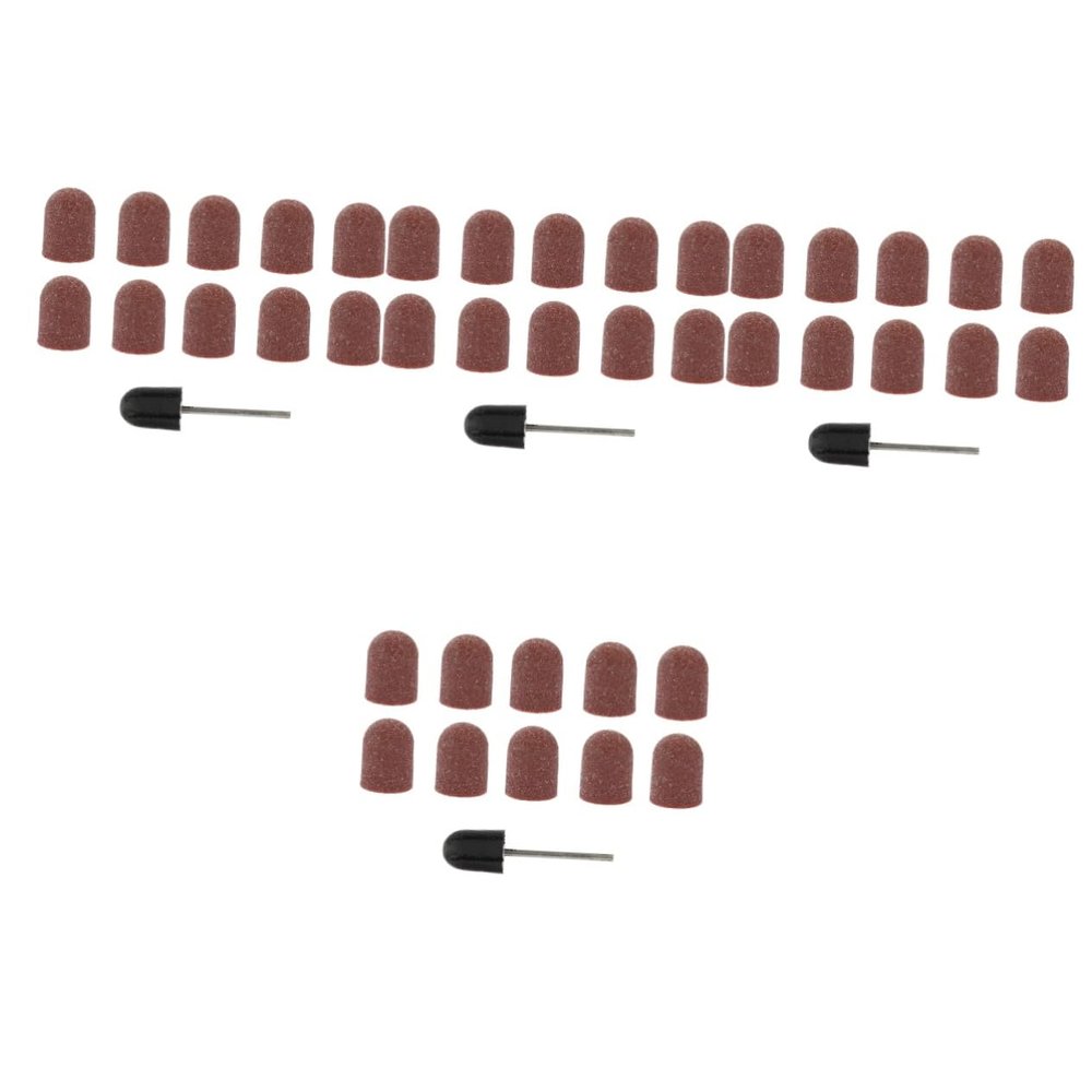 Healeved 40-Piece Nail Sanding Caps for Pedicures