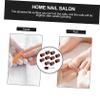 Healeved 40-Piece Nail Sanding Caps for Pedicures view 3