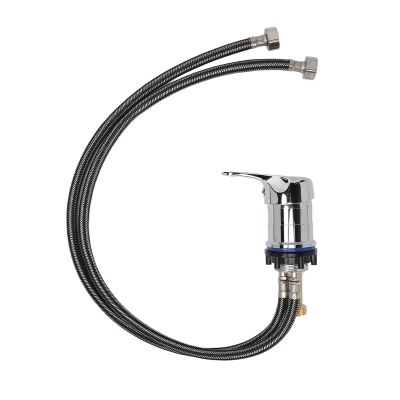 Blanketswarm Shampoo Basin Chair Faucet with Hot/Cold Mixer Valve and 70 cm Hose