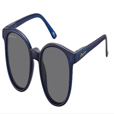 Paule & Knopf Classic Reading Glasses MRC-2, Blue, with Sun Clip, +1.50 D