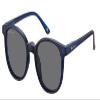 Paule & Knopf Classic Reading Glasses MRC-2, Blue, with Sun Clip, +1.50 D view 1