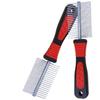 Dog Grooming Comb with Stainless Steel Pins, 2-Pack view 1