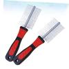 Dog Grooming Comb with Stainless Steel Pins, 2-Pack view 2