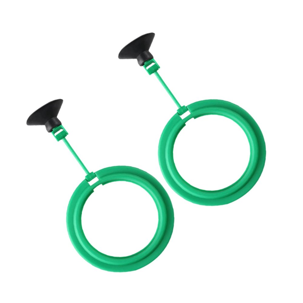 Yardwe 2-Pack Floating Fish Feeding Rings
