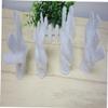 UPKOCH 16-Piece Set of White Nylon Exfoliating Bath Gloves for Children view 4