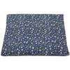 Cherry Pit Pillow 19 x 19 cm, Blue Organic Floral Fabric view 1