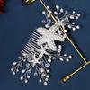 MAGICLULU 4-Piece Starfish Side Hair Combs, Rhinestone Bridal Wedding Hair Accessories view 2