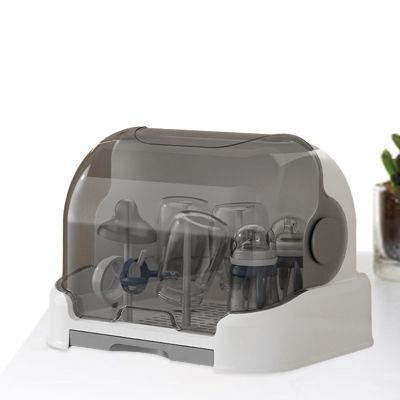 Imtrub Baby Bottle Drying Rack with Lid and Storage Box