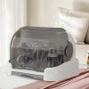 Imtrub Baby Bottle Drying Rack with Lid and Storage Box view 3