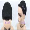 Women's Short Afro Kinky Curly Human Hair Wig, Brown view 3