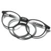 Kexinsuo Reading Glasses, Gray, +4.0 view 1