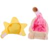Kisangel 2-Piece Cartoon Pet Hat for Dogs and Cats view 1