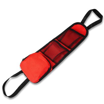 RiJpex Car Seat Hanging Bag, Compatible with Porsche Cayenne, Panamera, Macan and Taycan, Side Storage Bag, 2-Red
