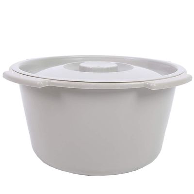 Pilipane Commode Bucket with Lid, Portable Replacement Bucket for Older Adults
