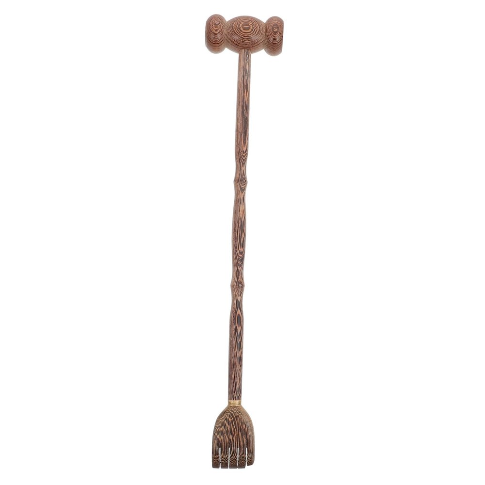 FRCOLOR Wooden Back Scratcher and Massage Tool for Self-Massage