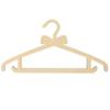 MAGICLULU Wooden Hangers with Bows for Baby, Kids’ and Toddler Clothing, Sturdy and Smooth view 1