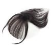 Human Hair Clip-In Bangs Topper with Seamless Fringe Extension view 2