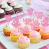 Blumomon 28-Piece Glitter Happy Mother's Day Cupcake Toppers view 4