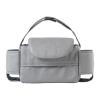Hiseng Universal Stroller Organizer Bag with Cup Holder, Gray, 35 x 15 x 11 cm view 1