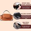 Hiseng Universal Stroller Organizer Bag with Cup Holder, Gray, 35 x 15 x 11 cm view 2