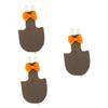 VANZACK 3-Piece Bird Diaper Set for Small Birds, Breathable Reusable Flight Suits for Budgies, Parrots and Cockatiels view 1