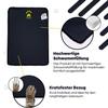EVE Textile Dog Mat and Cat Mat | Reversible, Breathable, Cooling | 50 x 70 x 2 cm, Black view 4