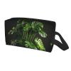 Ogniwo Monstera Deliciosa Banana Palm Toiletry and Makeup Bag, Zippered Travel Storage Pouch, Monstera Deliciosa Banana Palm 2, One Size view 2
