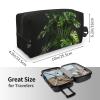 Ogniwo Monstera Deliciosa Banana Palm Toiletry and Makeup Bag, Zippered Travel Storage Pouch, Monstera Deliciosa Banana Palm 2, One Size view 4