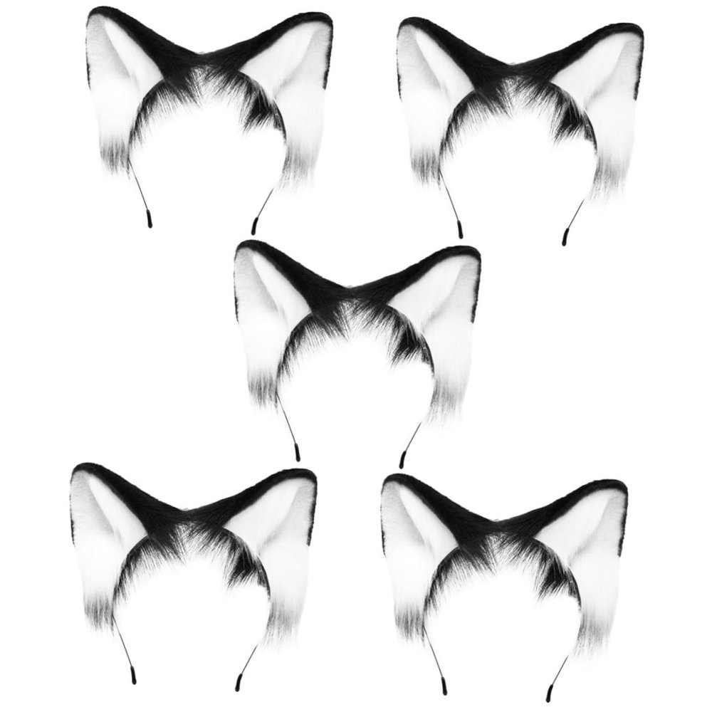MAGICLULU 5-Piece Cute Headband Set, Decorative Hair Bands for Daily Use