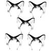 MAGICLULU 5-Piece Cute Headband Set, Decorative Hair Bands for Daily Use view 1