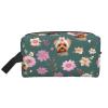 Ogniwo Yorkie Toiletry Bag with Floral Pattern view 1