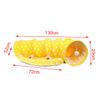 Foldable Fabric Cat Tunnel Nest, Yellow view 3