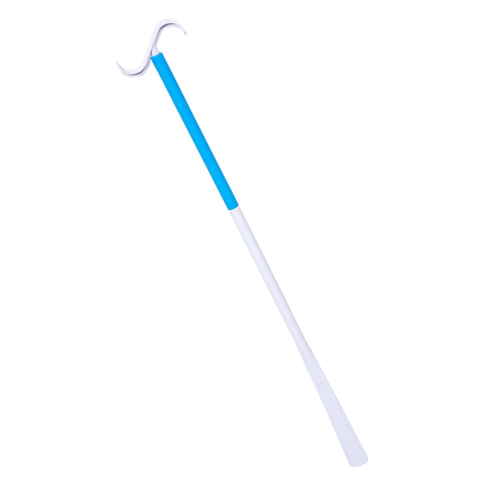 FOMIYES 2-in-1 Dressing Aid with Removable Dressing Stick and Shoe Horn for Seniors and Adults