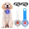 2-Pack Safety Pet Lights, USB Rechargeable LED Dog Tags view 1
