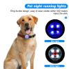 2-Pack Safety Pet Lights, USB Rechargeable LED Dog Tags view 3