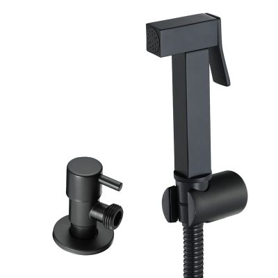 Handheld Bidet Sprayer for Toilet, Cold Water, Wall-Mounted, Brass, Chrome