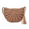 Round Straw Beach Bag view 1